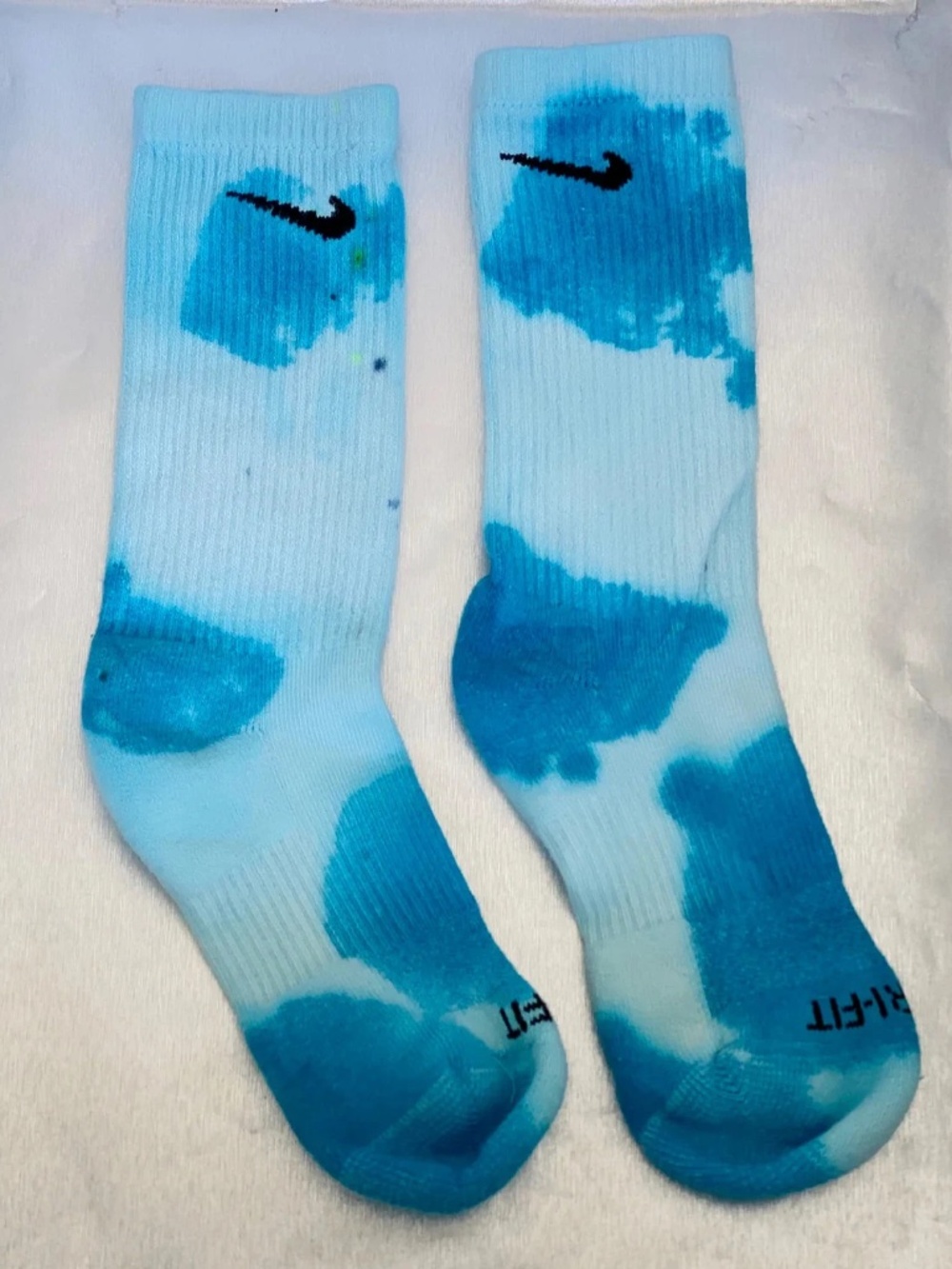 Skycoaster Tie Dye Crew Socks Adult Medium